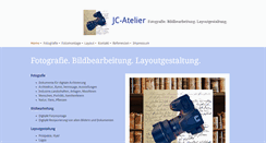 Desktop Screenshot of jc-atelier.eu